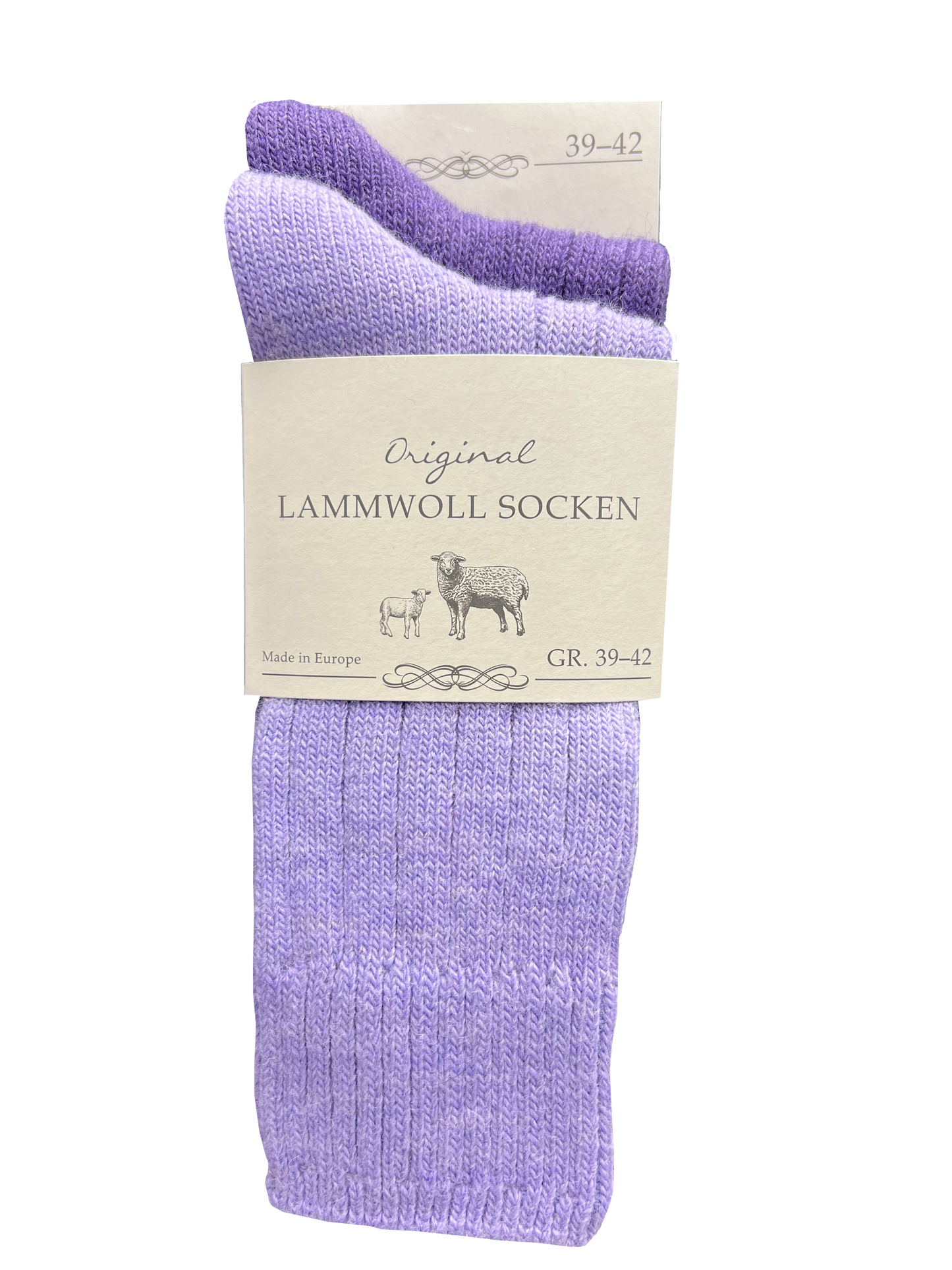 Lammwollsocke Damen 2 Paar