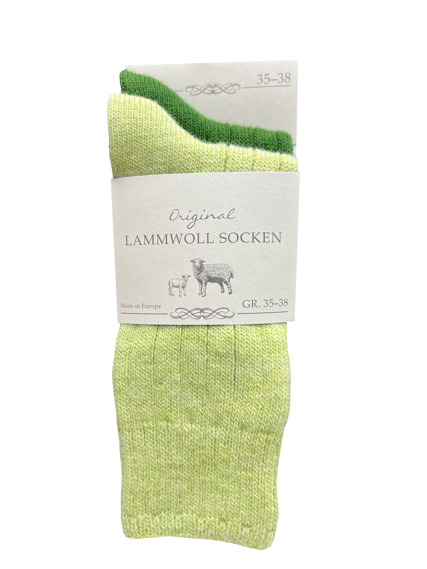 Lammwollsocke Damen 2 Paar