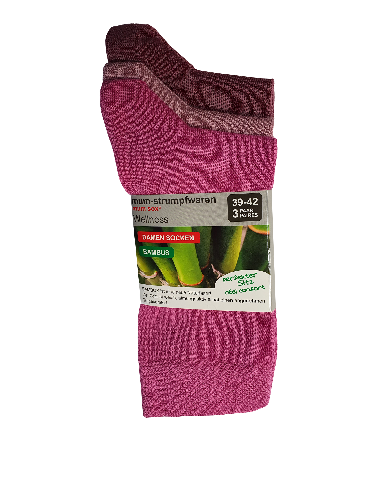 Damen Bambus Socken 3 Paar