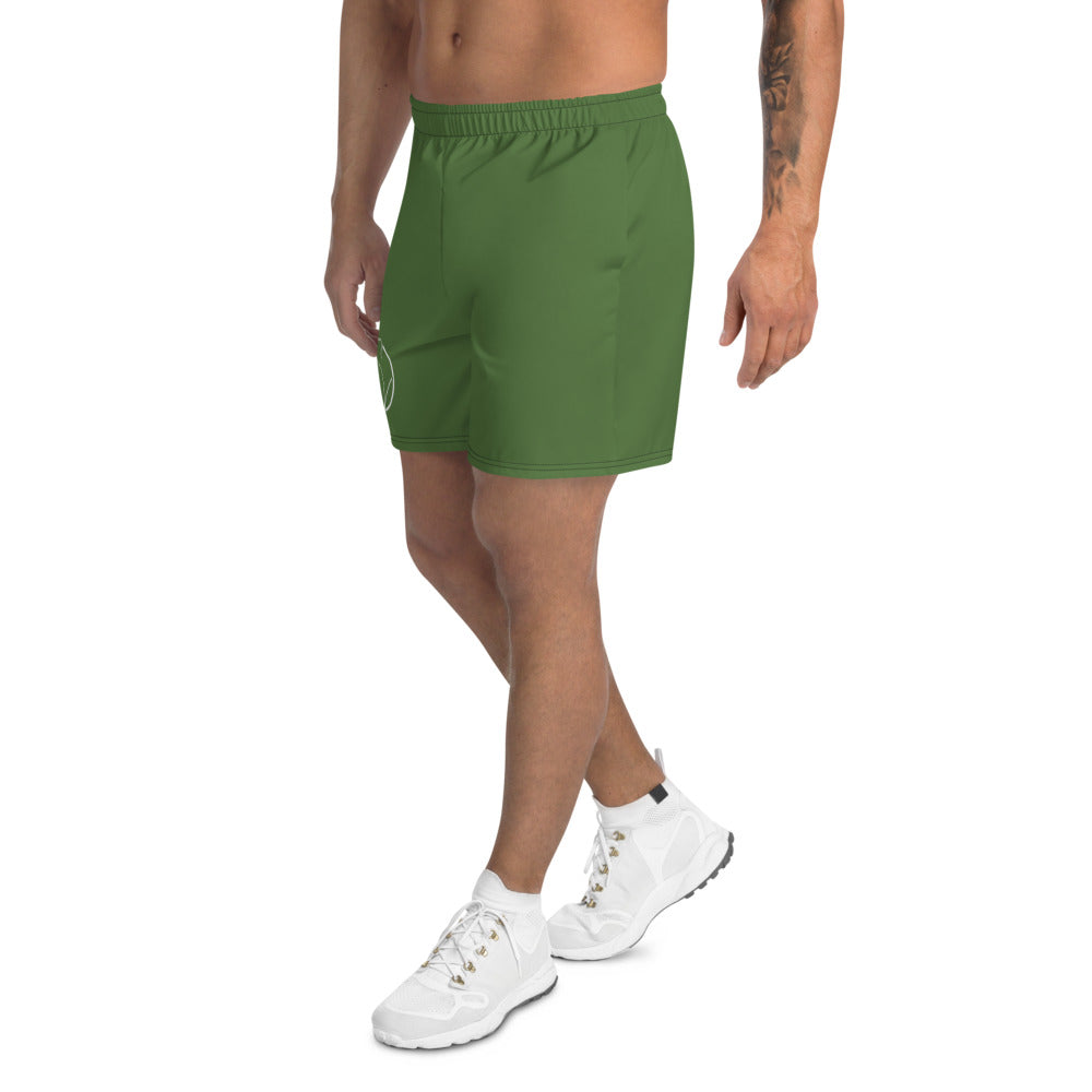 Allover-Sport-Shorts Grün