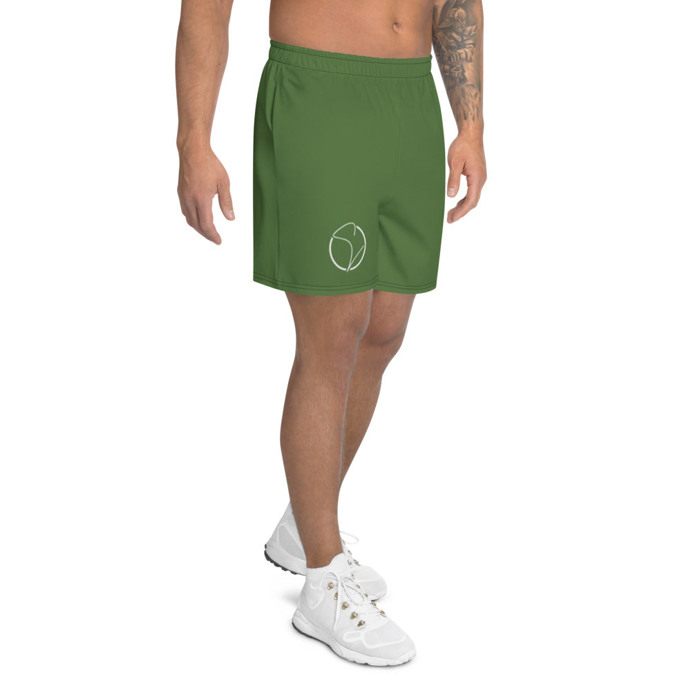 Allover-Sport-Shorts Grün