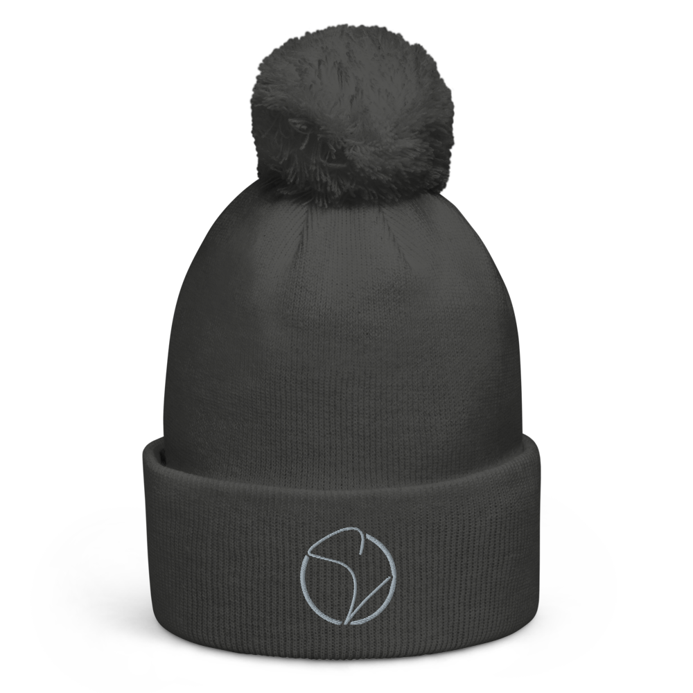 Bommel-Beanie Navy