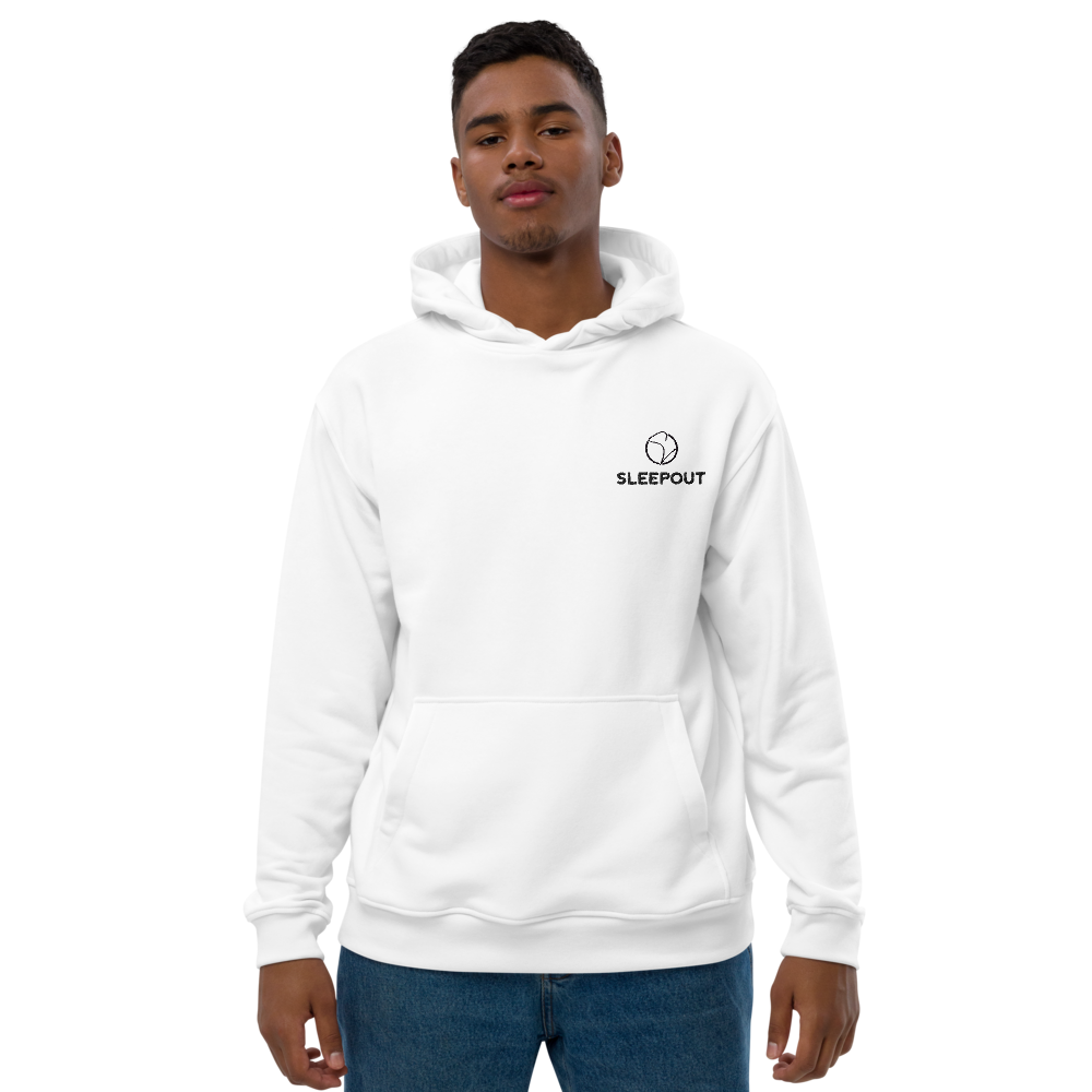 Bio Kapuzenpullover Stick Logo