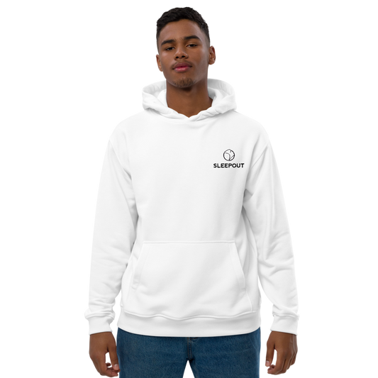 Bio Kapuzenpullover Stick Logo