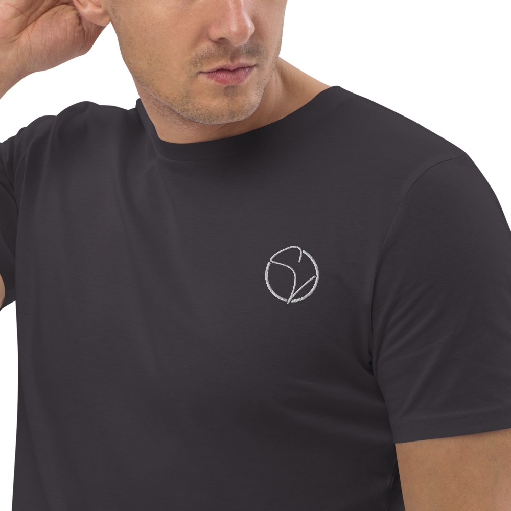 Bio-Baumwoll-T-Shirt Stick Logo