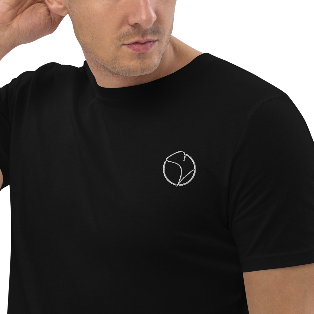 Bio-Baumwoll-T-Shirt Stick Logo