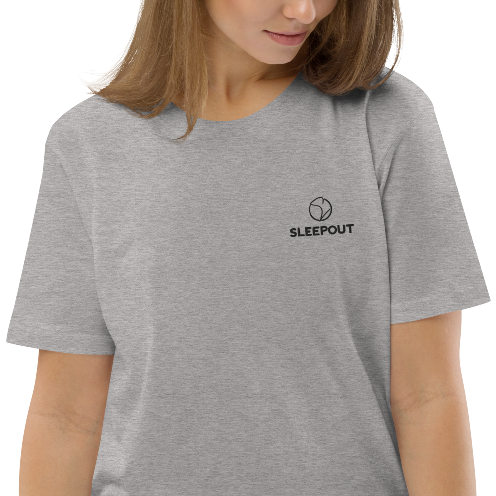 Bio-Baumwoll-T-Shirt Oversize Stick Logo