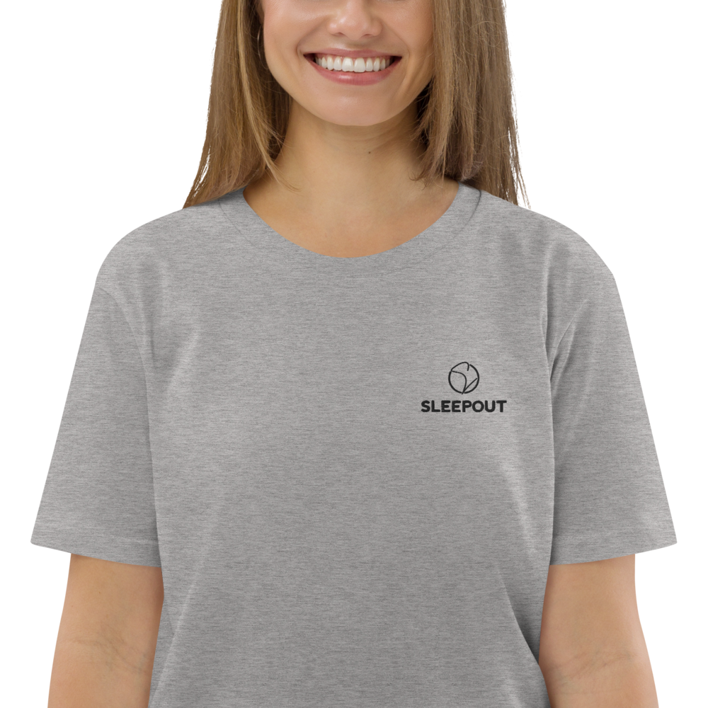 Bio-Baumwoll-T-Shirt Oversize Stick Logo