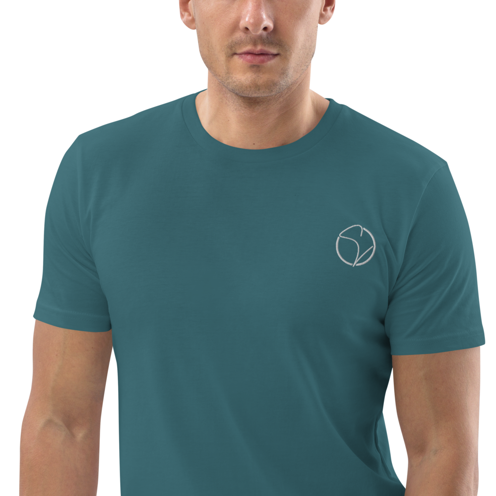 Bio-Baumwoll-T-Shirt Stick Logo