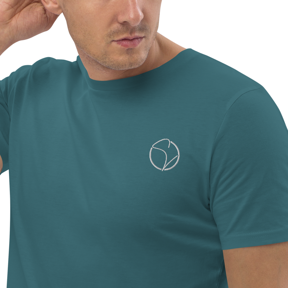 Bio-Baumwoll-T-Shirt Stick Logo