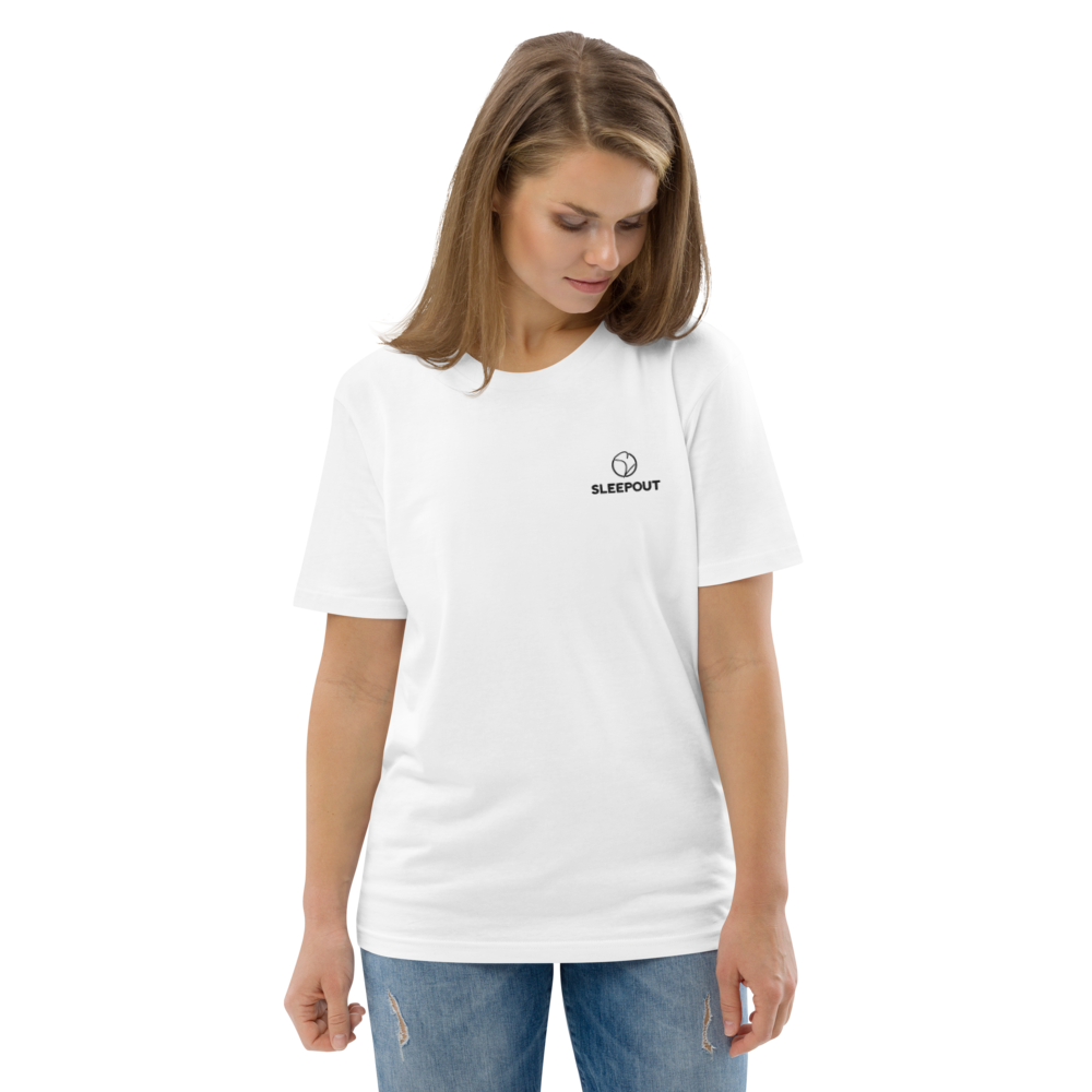 Bio-Baumwoll-T-Shirt Oversize Stick Logo