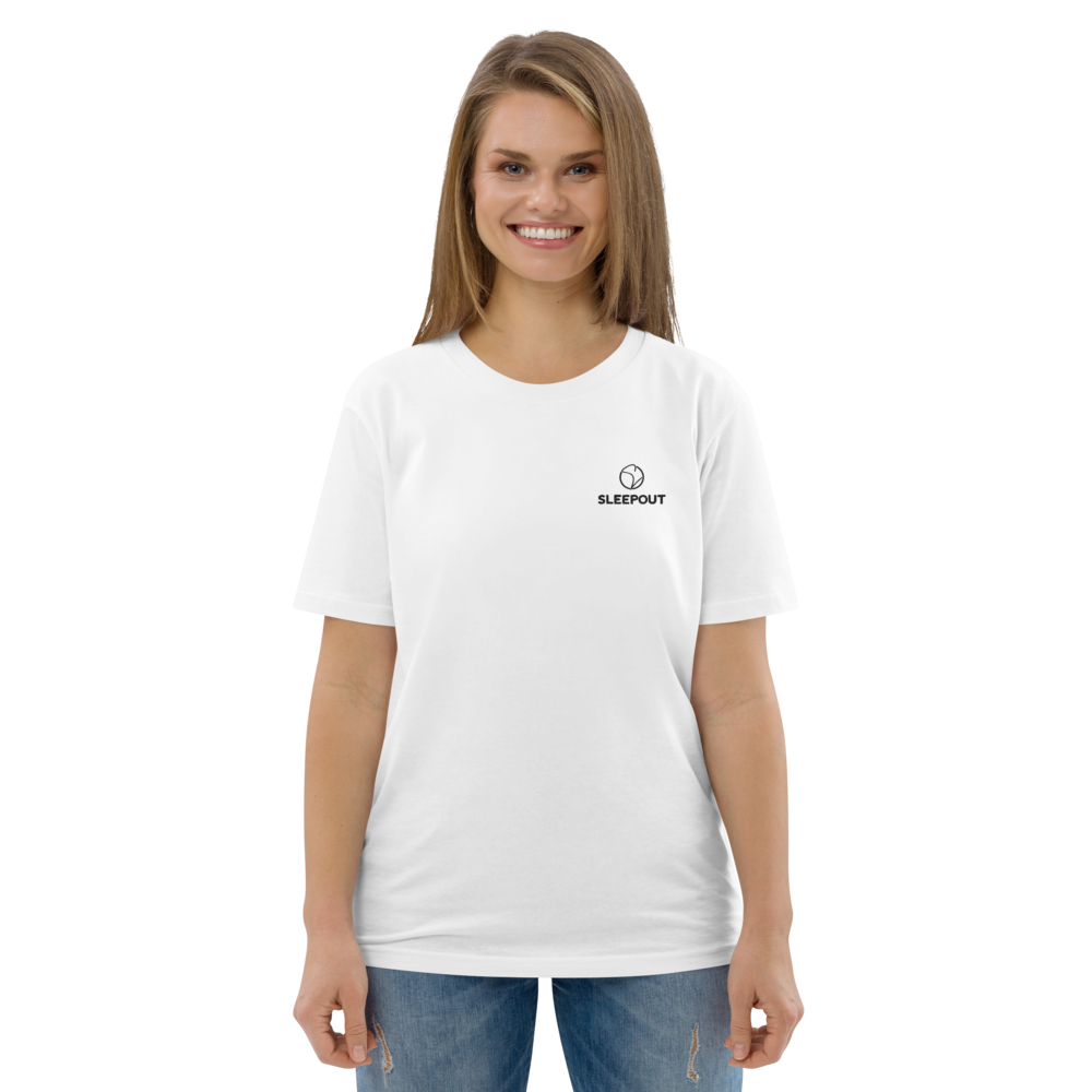 Bio-Baumwoll-T-Shirt Oversize Stick Logo