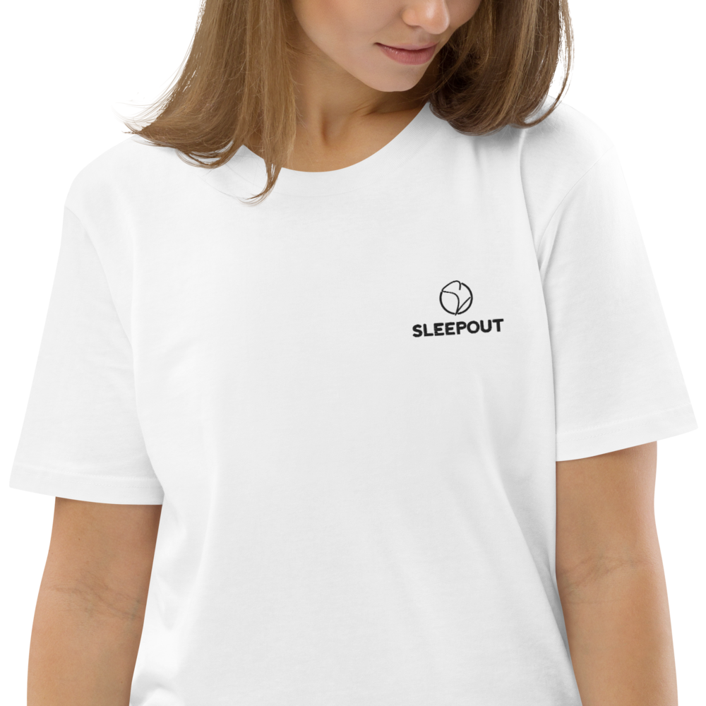 Bio-Baumwoll-T-Shirt Oversize Stick Logo