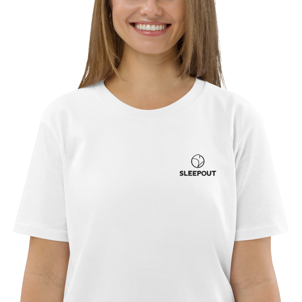 Bio-Baumwoll-T-Shirt Oversize Stick Logo