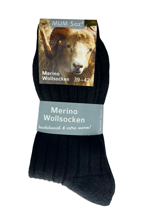 Herren Merino Socken  2 Paar